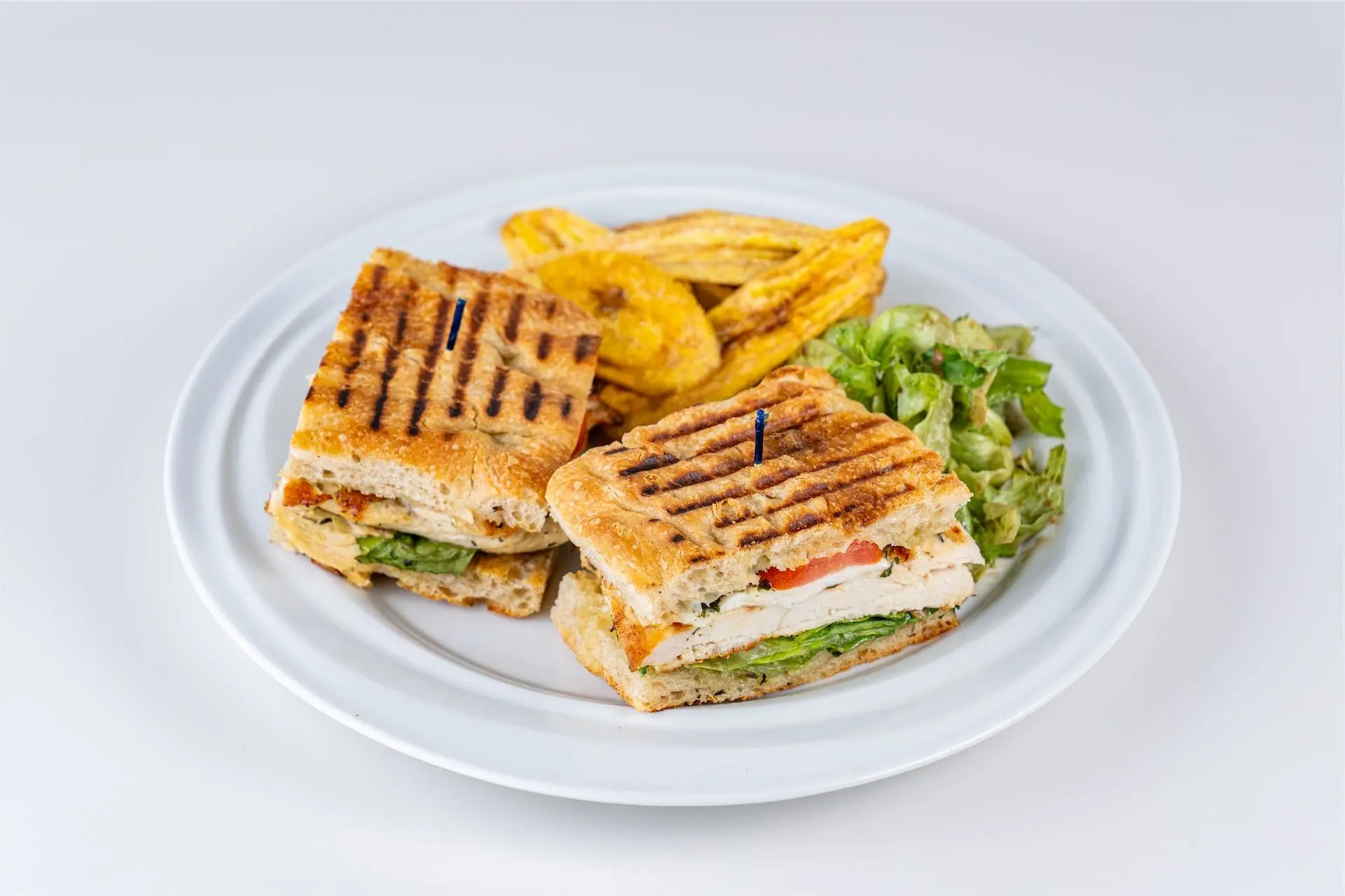 Pesto Grilled Chicken Panini